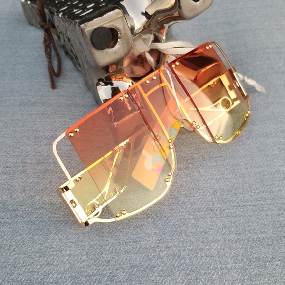 2020 woman Square style fashion luxury sunglasses - Picture 3 of 4